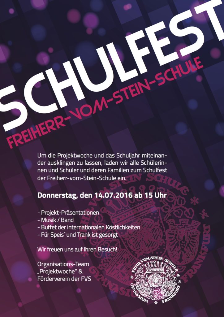 Schulfest - finale Version